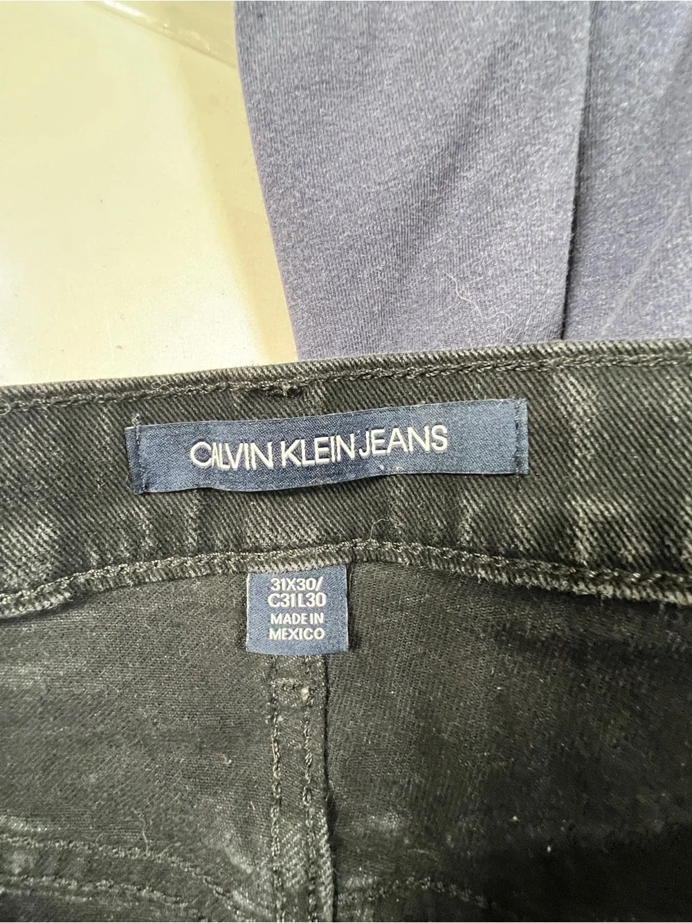 Calvin Klein Jeans Black Skinny Men’s Jeans